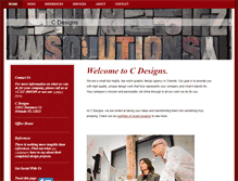 Tablet Screenshot of cdesigns.com